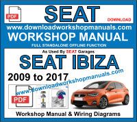 seat ibiza service repair workshop manual pdf